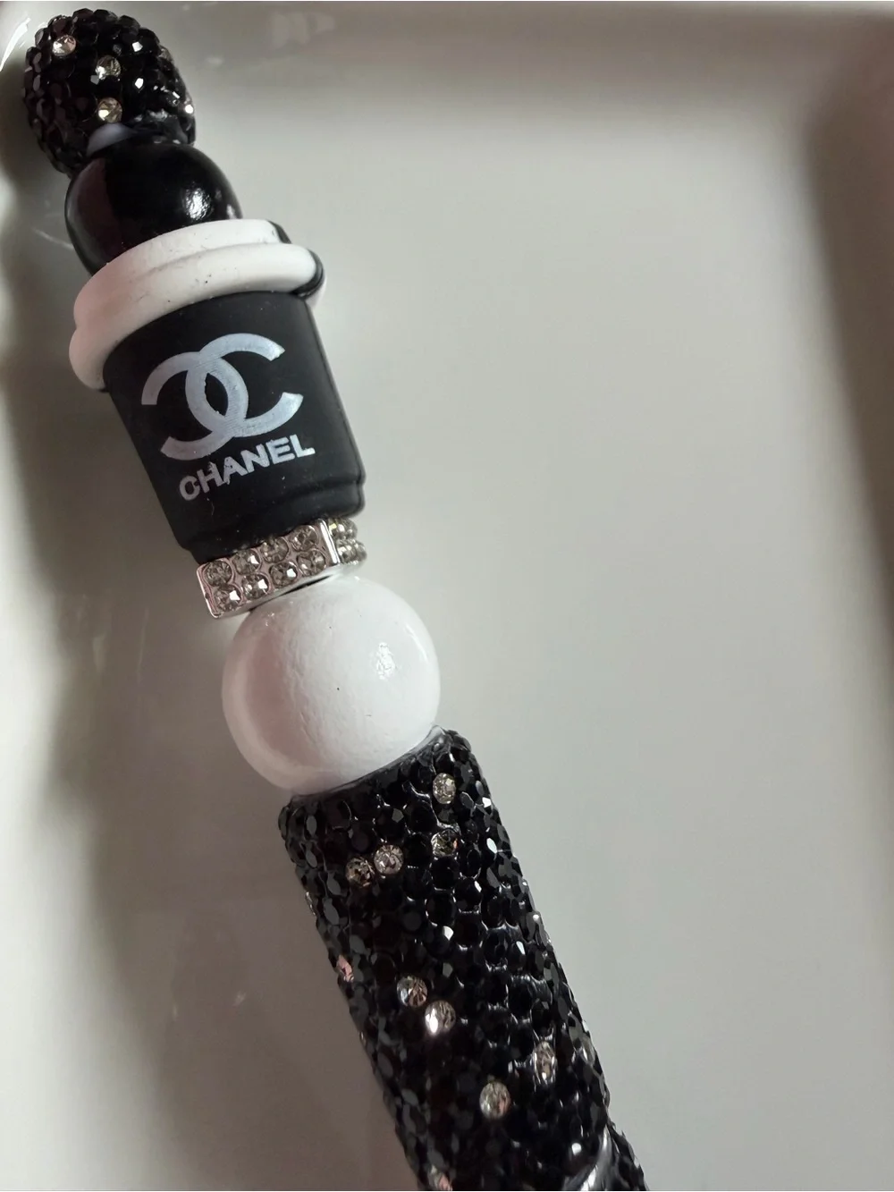 LUXURY INSPIRED COFFEE BEADED PEN